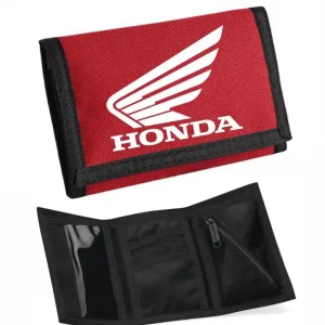 Nejlepší Volba Moto peněženka s motivem Honda - Červená
