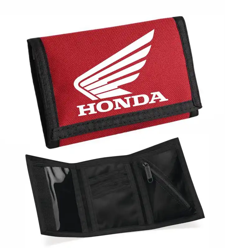 Nejlepší Volba Moto peněženka s motivem Honda - Červená