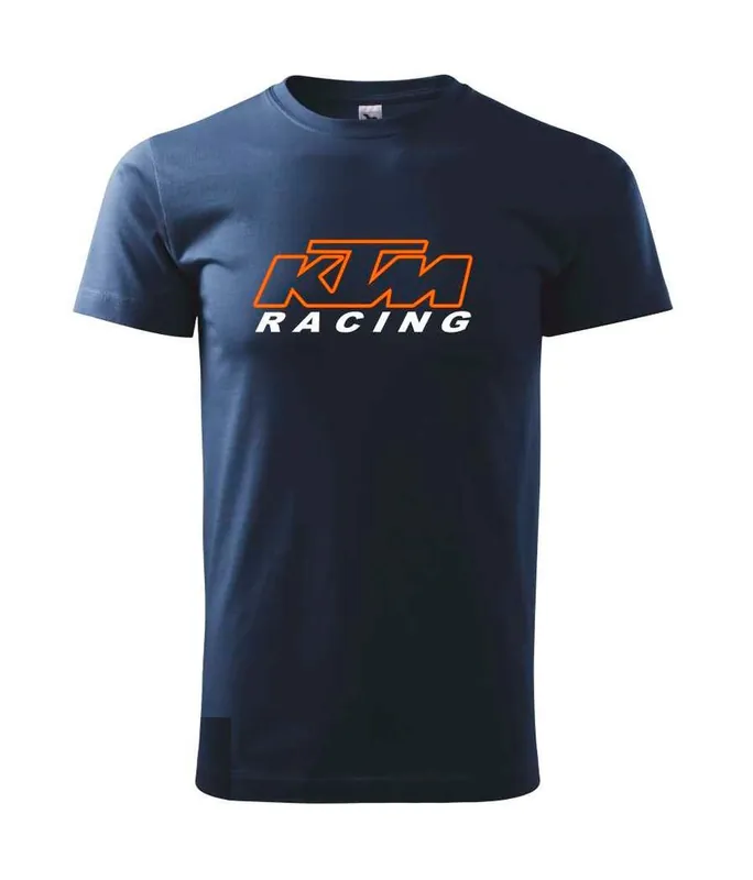 Cenově Výhodný Pánské triko s motivem KTM Racing - Tmavě Modré