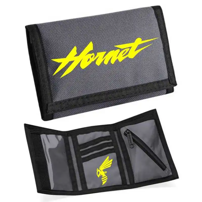 Hit Sezóny Moto peněženka s motivem Hornet - Šedá