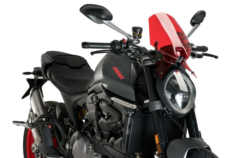 Koupit Online Plexi štít PUIG NEW GEN. SPORT 20712R červená