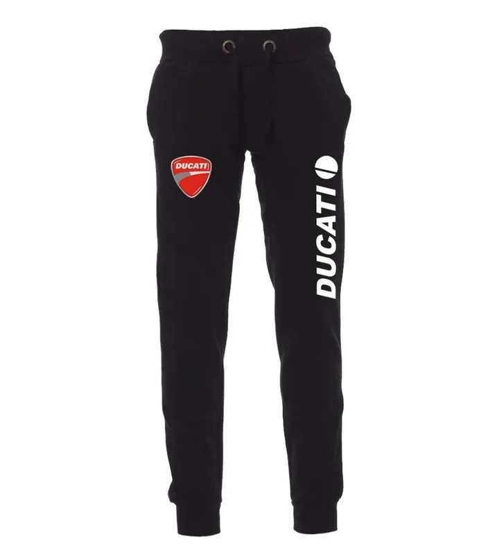 Pánské tepláky s motivem Ducati - Černé Horká Nabídka