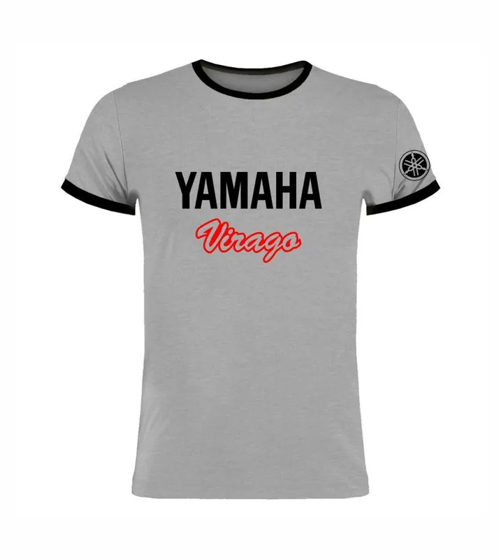 Pánské triko s motivem Yamaha Virago 1 - Šedé Akce