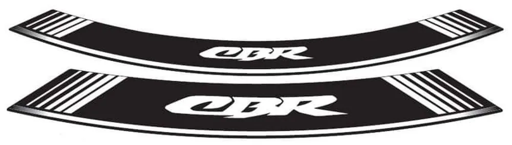 Linka na ráfek PUIG CBR 5524B bílá linky na ráfek - sada 8ks Výprodej